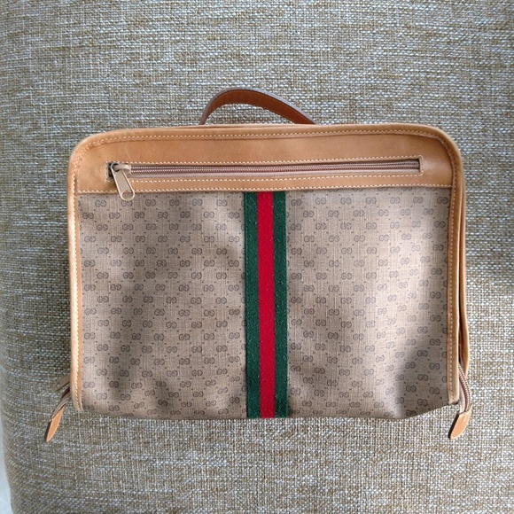 Gucci Handbags - Rare Vintage Gucci Toiletry Bag Travel Cosmetic